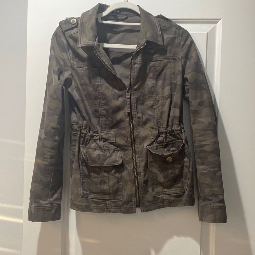 Express Utility Jacket Camo Print
